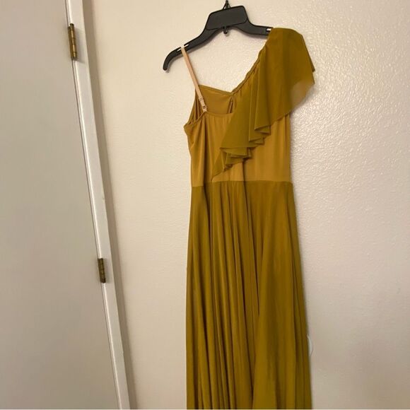 Revolution Tenth House dance costume SET YOURSELF FREE RC23920 gold yellow LA - Picture 2 of 12